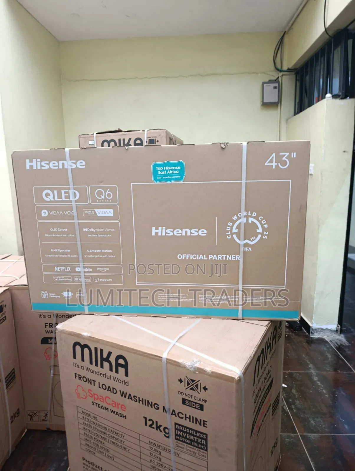 Hisense 43 Inch Q6 Series Smart Qled Tv