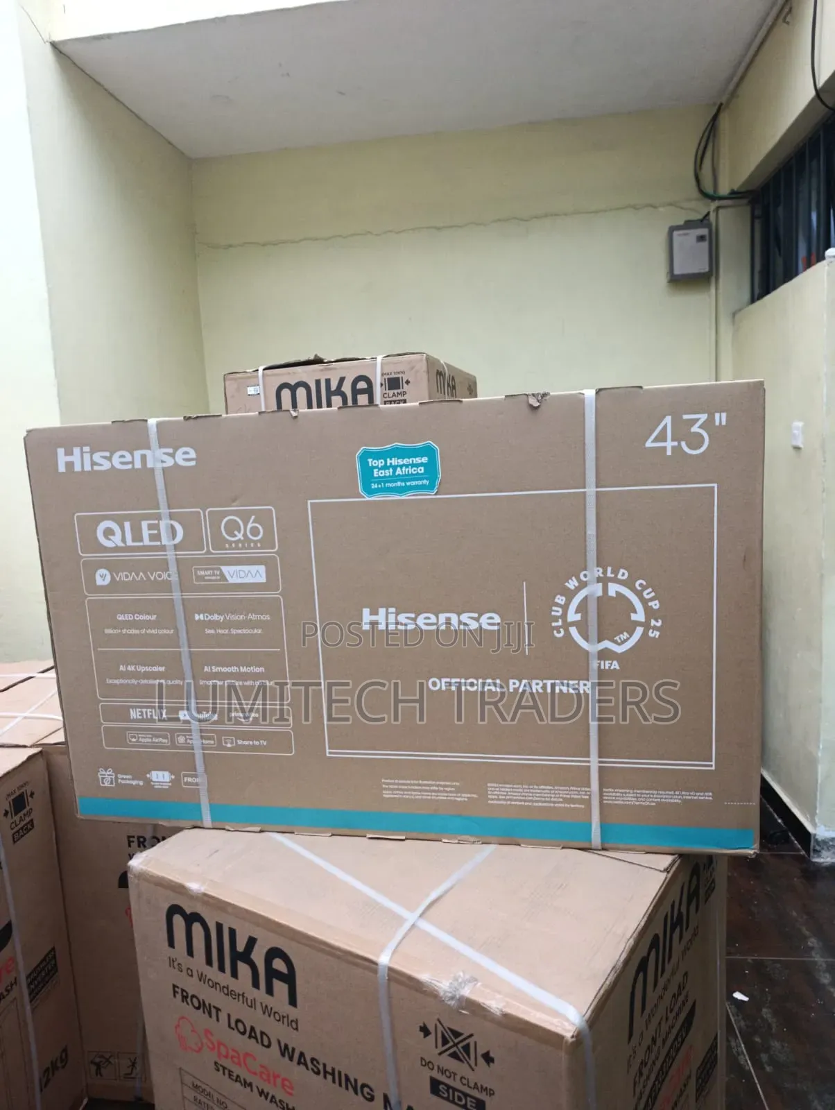 Hisense 43 Inch Q6 Series Smart Qled Tv