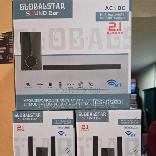 2.1ch Globalstar V527 Subwoofer System With Bt, Usb, Fm Tall Boy