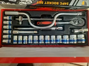 24pc 1/2 Chrome Vanadium Professional Socket Set
