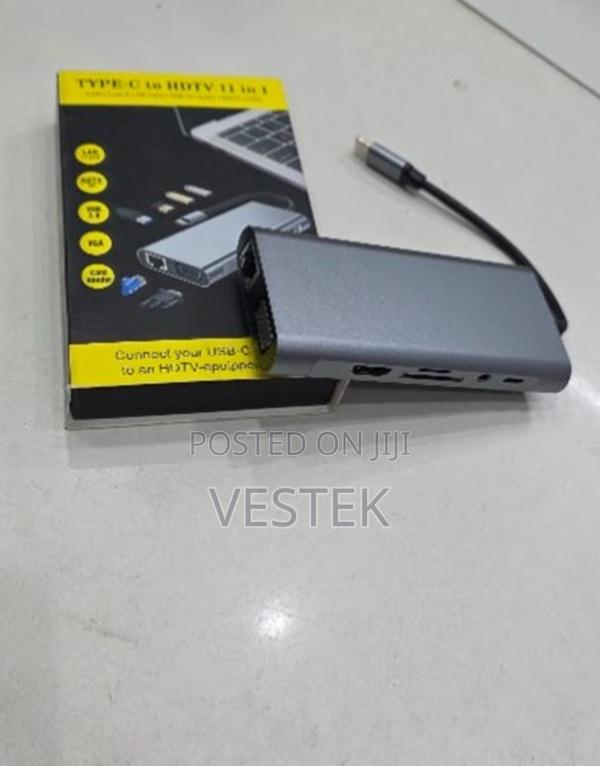 11 in 1 Usb C Hub New Usb 3.0 Type C Adapter Compatible  - main view