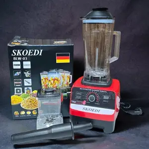 High Power 2-in-1 2.5l Large Capacity Double Cup Blender Grinder