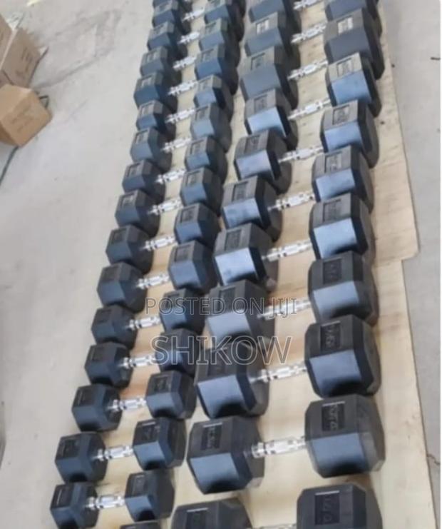 Hexagonal Dumbbell 5 Kg Dumbbell