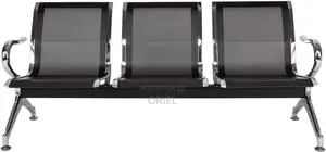 Office Waiting Reception Bench : 3-Link Metallic Any Office Bench