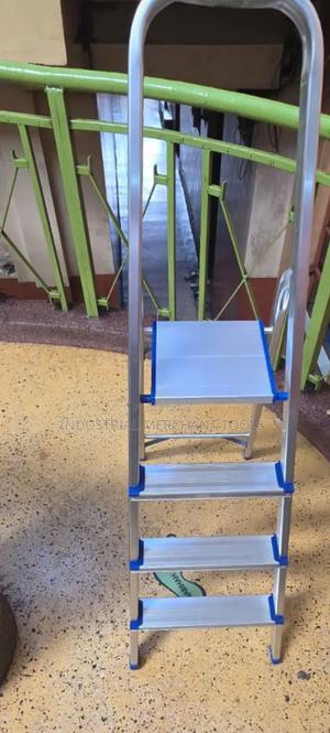 Aluminium 4step Ladder -Stable - thumbnail 2