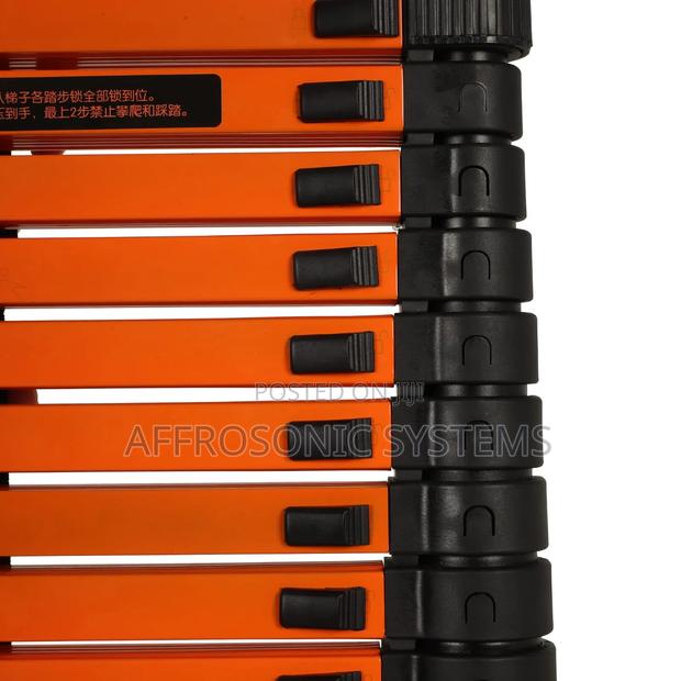 Coloured 5.9m Single Telescopic Ladder