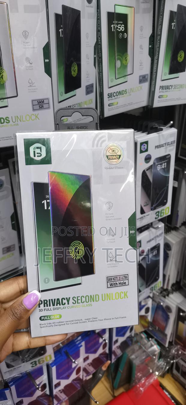 Roles Anti-Spy Glass Screen Protector for Samsung Galaxy Note 20 Ultra - main view