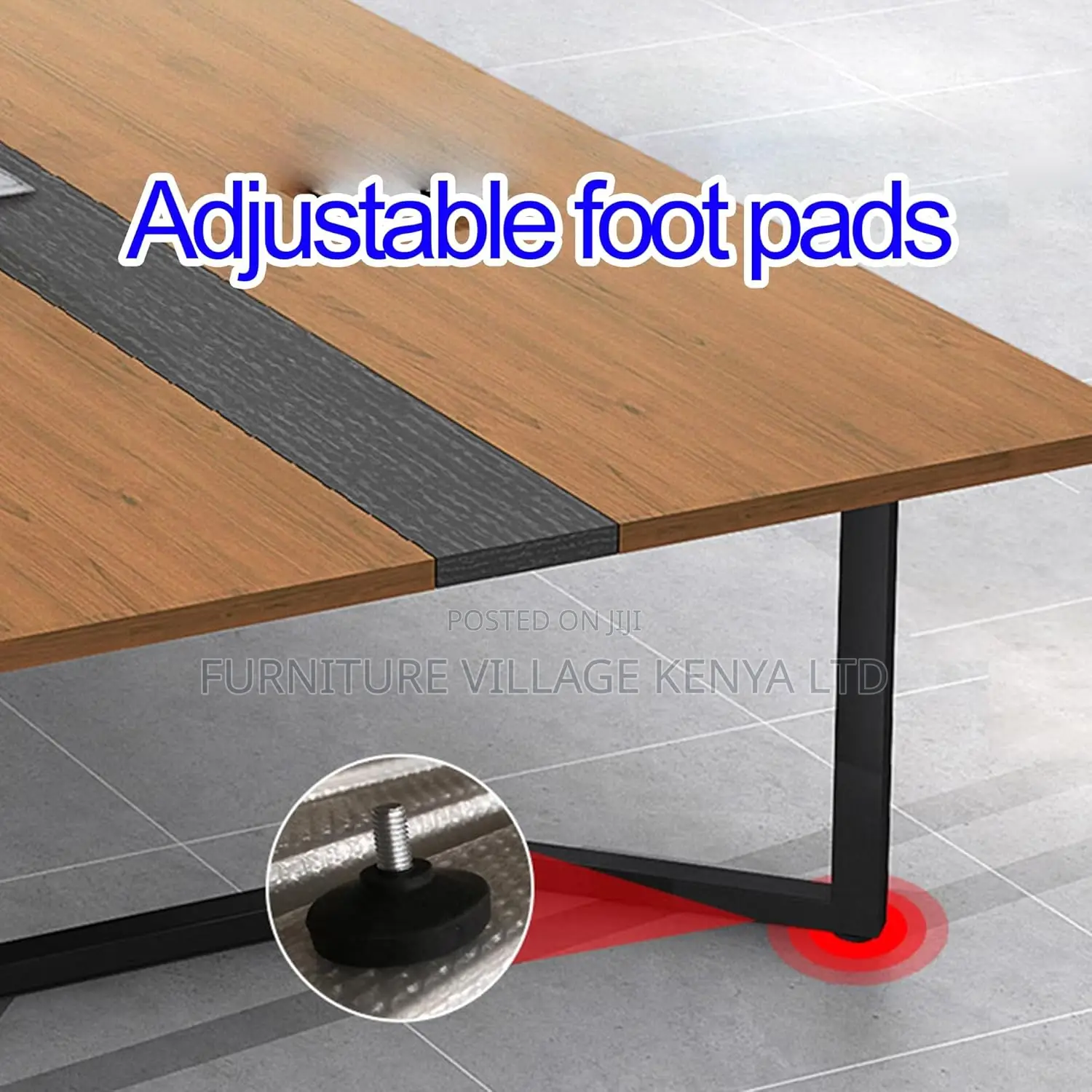 240cm Rectangular Meeting Desk, For Office Room Seminar Training Desk