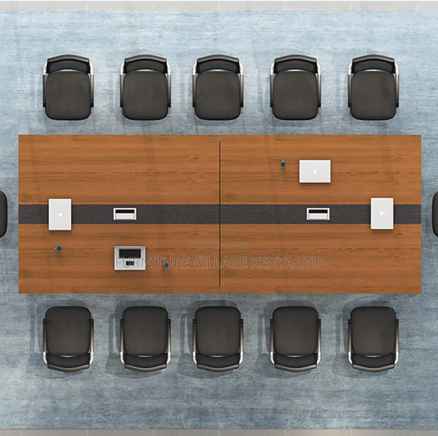 240cm Rectangular Meeting Desk, For Office Room Seminar Training Desk