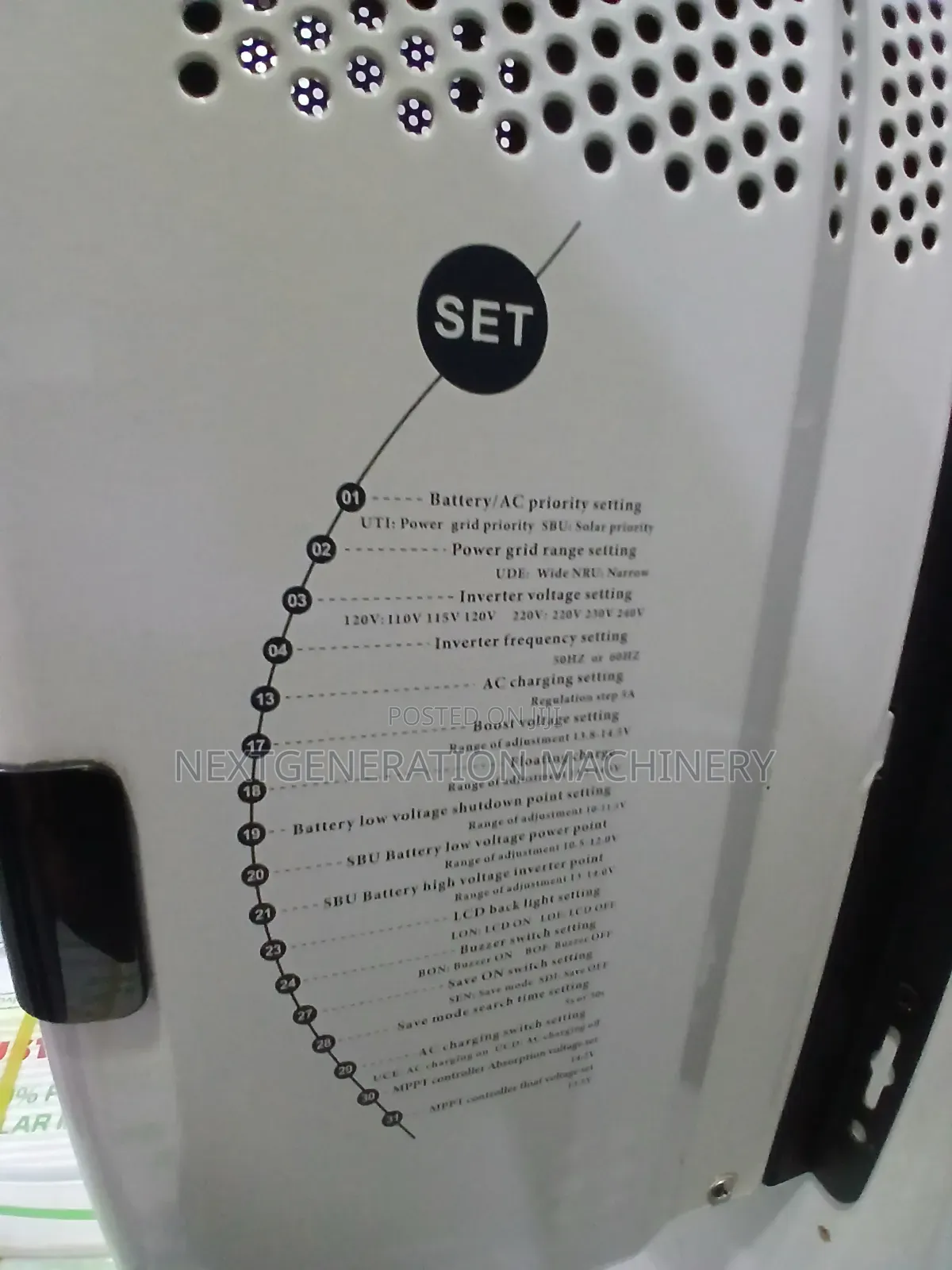 Must Solar Inverter 1 Kva