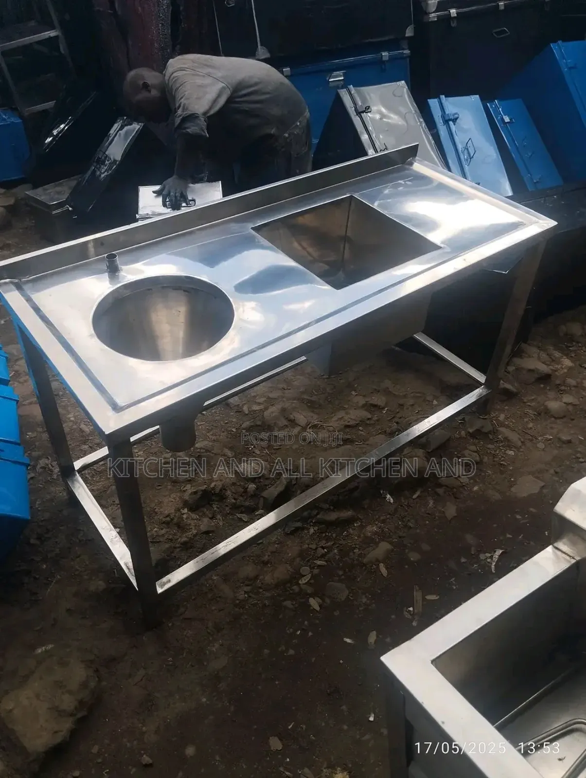 Stainless Steel Sluice Sinks