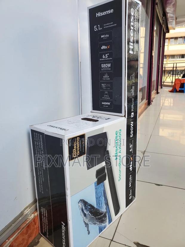 Hisense Ax5100q 580w 5.1ch Dolby Atmos Sound System - main view