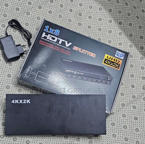 8 Port Hdmi Splitter Box 1080p Hd Output