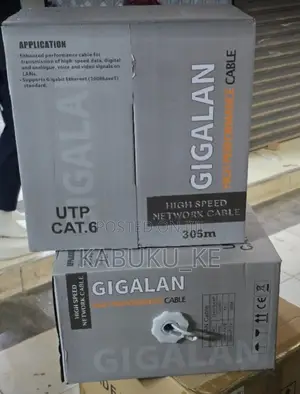 Network Gigalan Cat6 Utp Indoor Ethernet Cable 305m