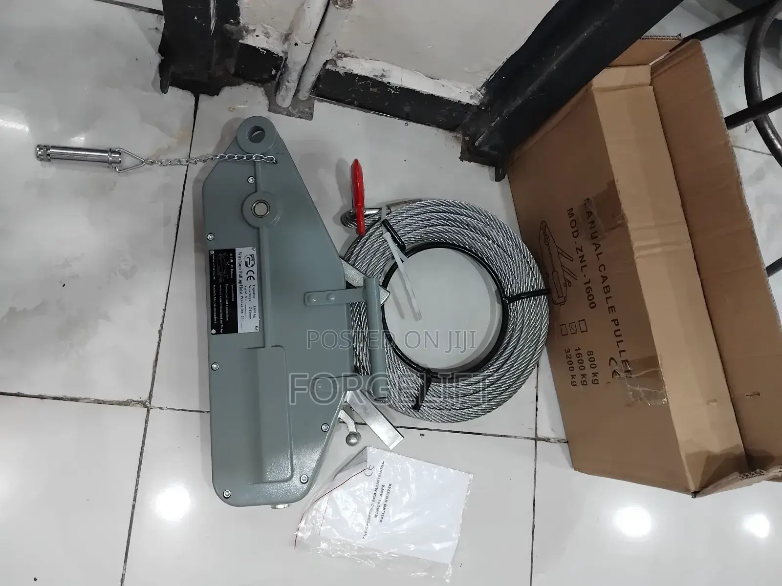 Industrial Grade Manual Wire Rope Puller For Load Lifting And Moving