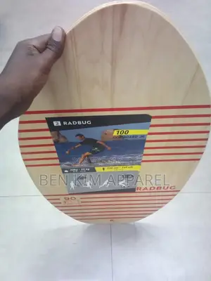 2kgs Kids Surf Wooden Board 90cms by 50cms for Users 20kgs to 55kgs