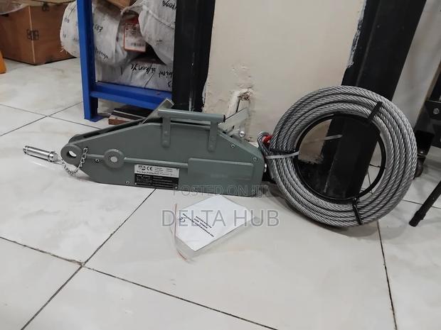 High Strength Steel Cable Pulling Hoist Hand Operated Winch
