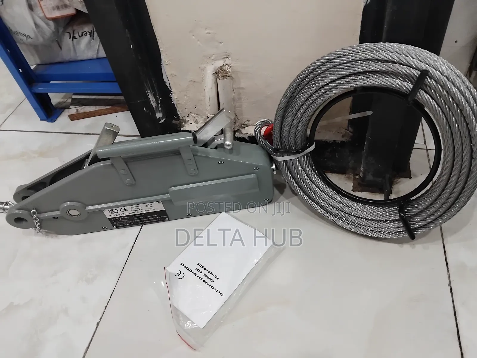 Rugged Manual Grip Hoist Wire Rope Puller For Industrial Use
