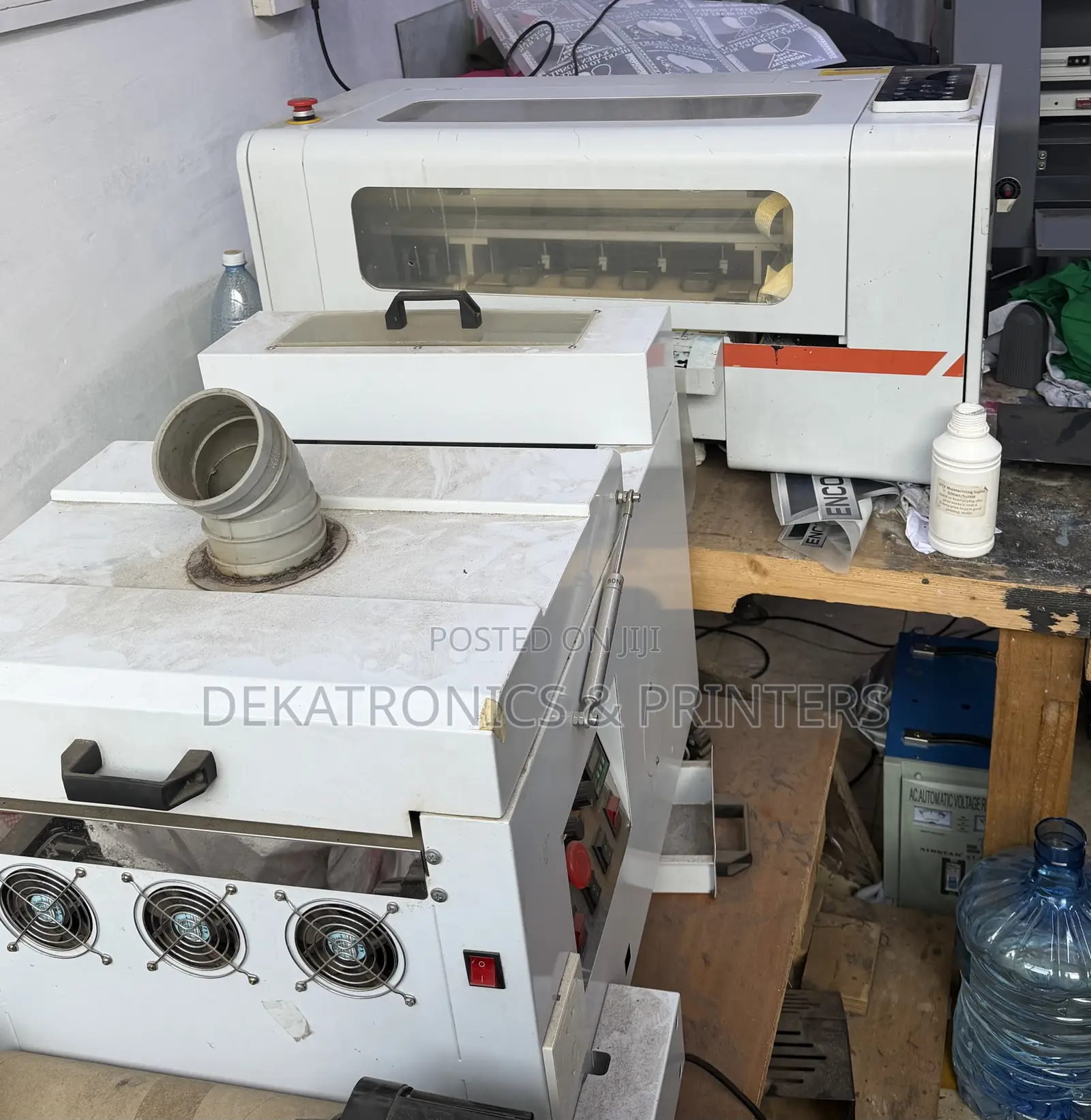 Affordable Used 30cm DTF Printer With New 2pcs Epson Xp600 Heads
