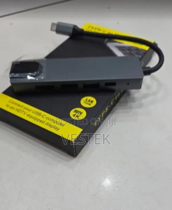 Type C to HDTV 5 in 1 Usb 3.0 Hub Portable Usb C Rj45 Docking Station