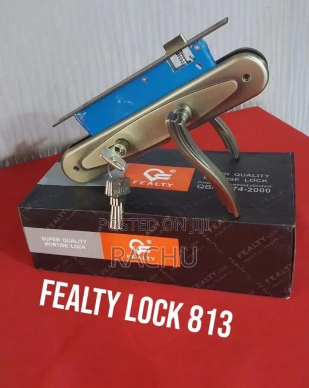 Fealty Steel Door Lock - main view