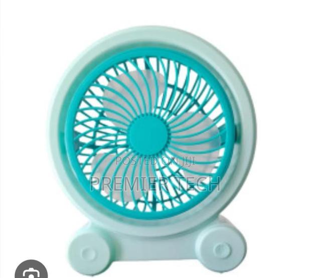 *Portable Rechargeable Table Fan With 3 Speed Setting* - main view