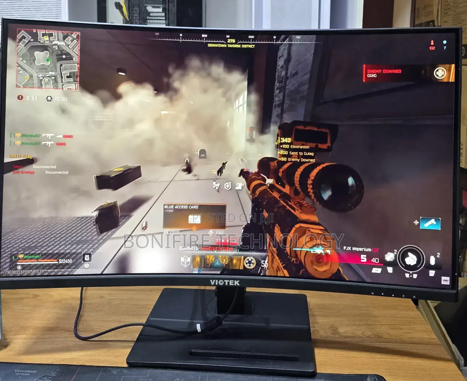 Viotek Gaming Monitor 
32 Inch Curved Display
 Resolution
144hz