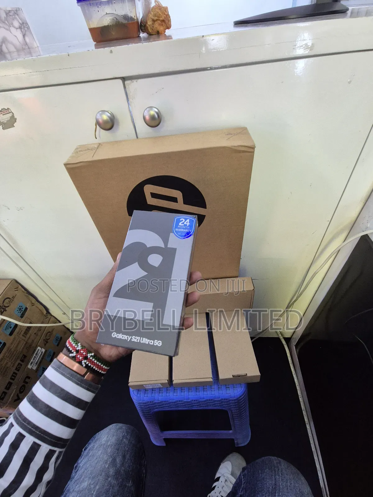 New Samsung Galaxy S21 Ultra 5G 256 GB Black