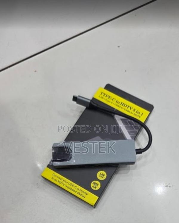 5 in 1 Type C Adapter Type-C 5in1 Docking Station