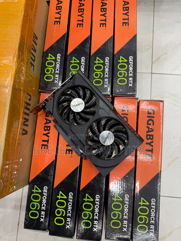 Gigabyte RTX 4060 8gb Graphics - main view