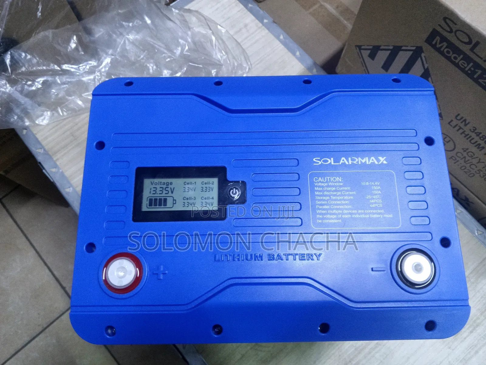 Solarmax 12v 200ah Lithium Iron Phosphate (Lifepo4) Battery