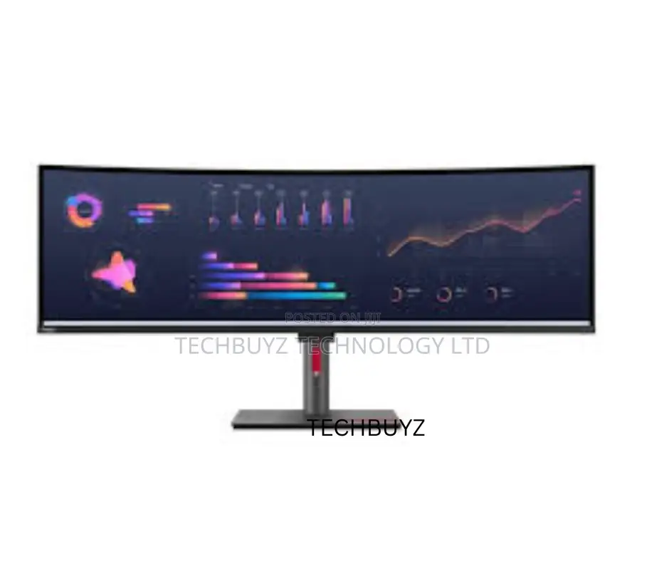 Lenovo Thinkvision P49w-20 49 Inch DQHD Curved Monitor With Eyesafe