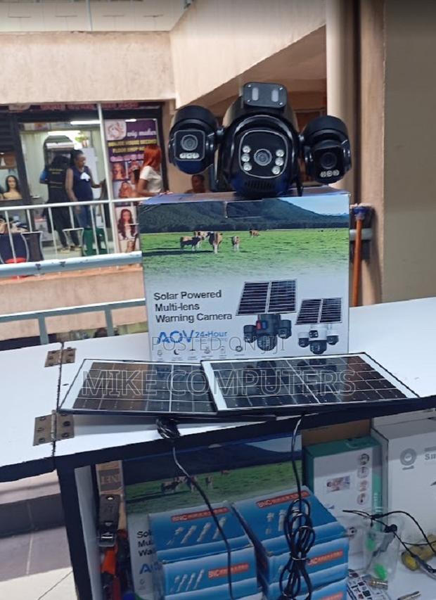 4g Wireless Solar Powered Ip PTZ Surveil Camera Outdoor - main view