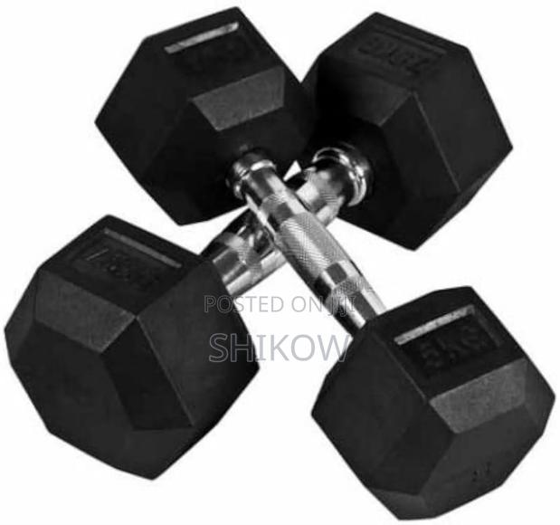 30kg Hexagonal Dumbbell