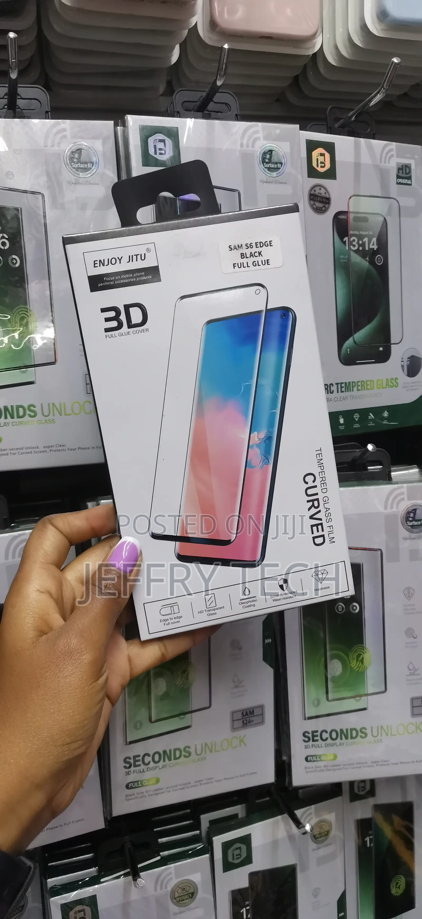 Dalas Tempered Glass Screen Protector for Samsung Galaxy S6 Edge