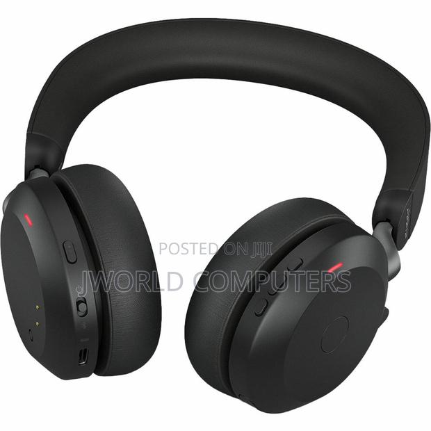 Jabra Evolve2 75 Stereo Headset With Link380a (Usb-A) (Ms Version) - main view