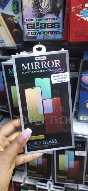 Anbzsi Mirror Tempered Glass Screen Protector Samsung Galaxy A03 Core - thumbnail 2