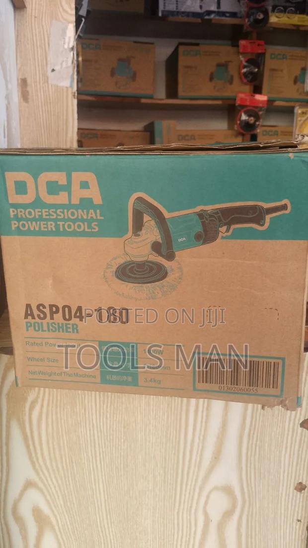 Dca Polisher Grinder. Dca Asp04-180 Polisher/Sander. - thumbnail 2