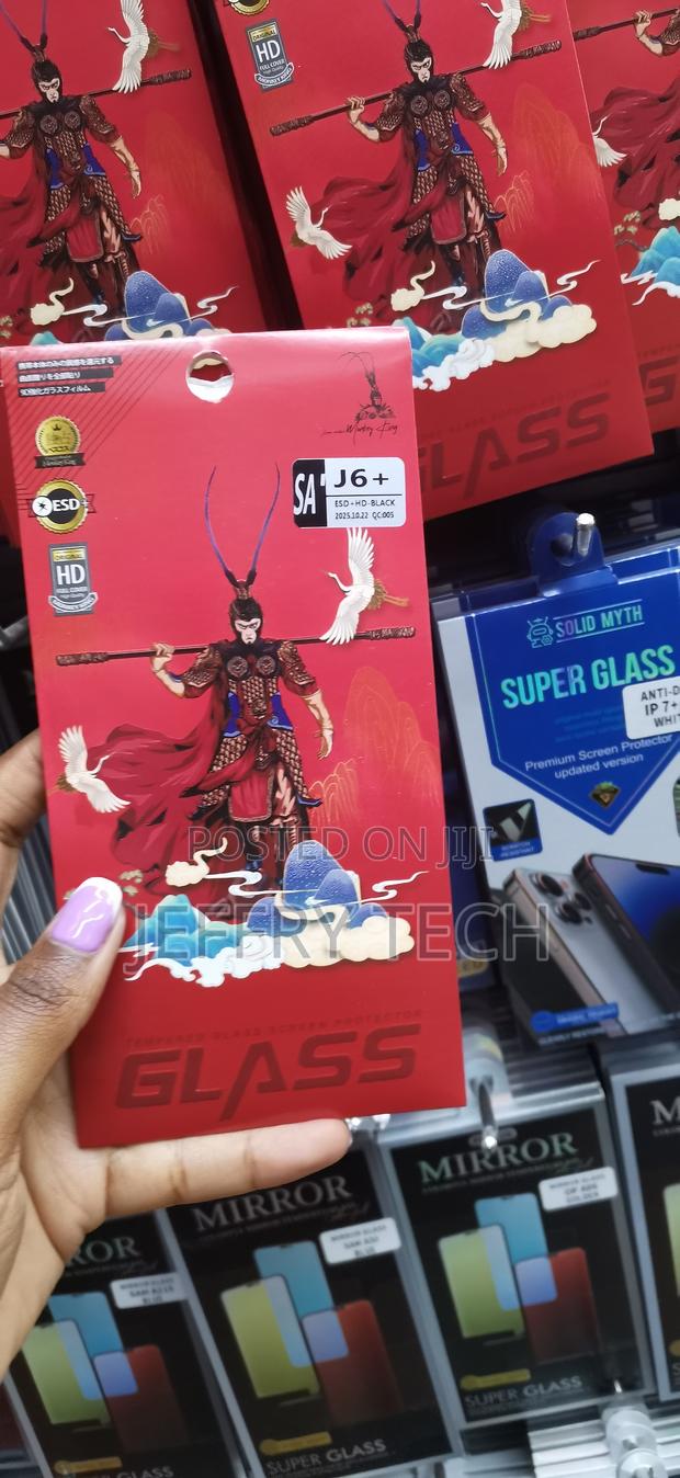 Cazer Samsung Galaxy J6 Plus Tempered Glass - main view