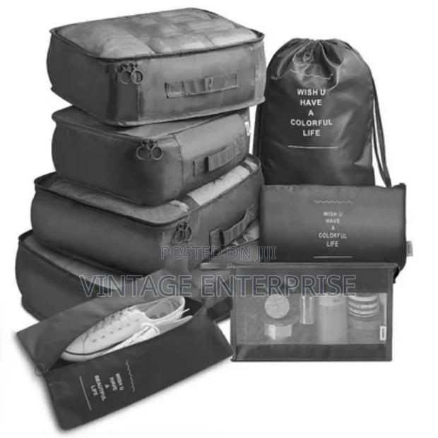 8pcs Luggage Travel Organizer - thumbnail 3