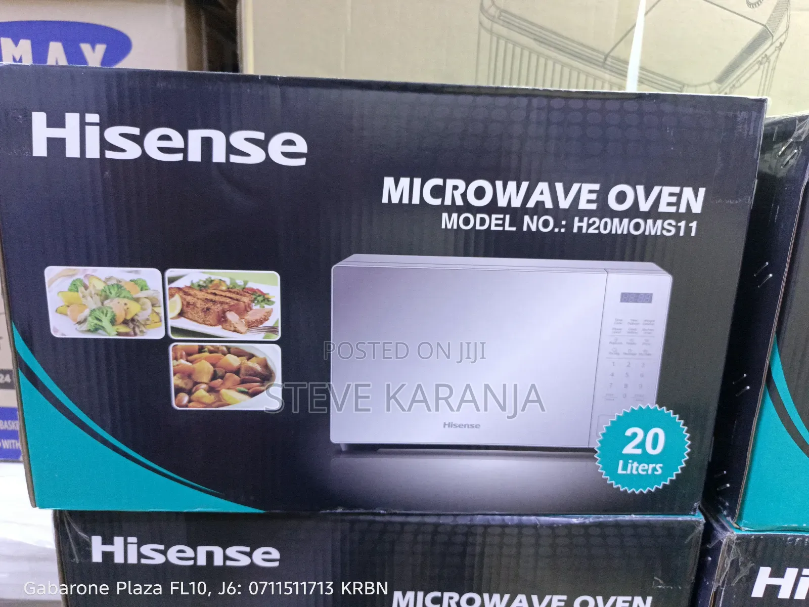 Hisense Microwave 20l Digital Silver