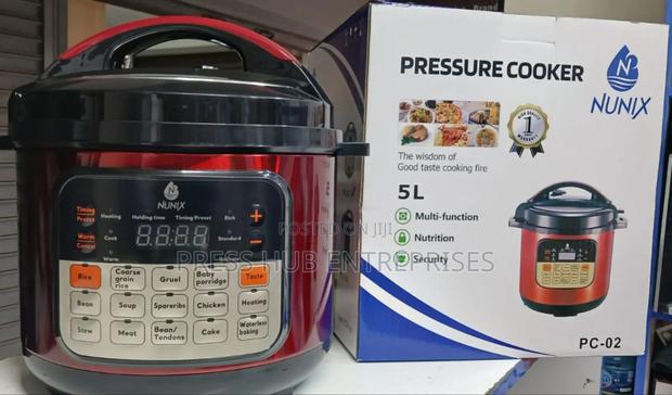 Nunix 5l Multi-Functional Electric Pressure Cooker, - main view
