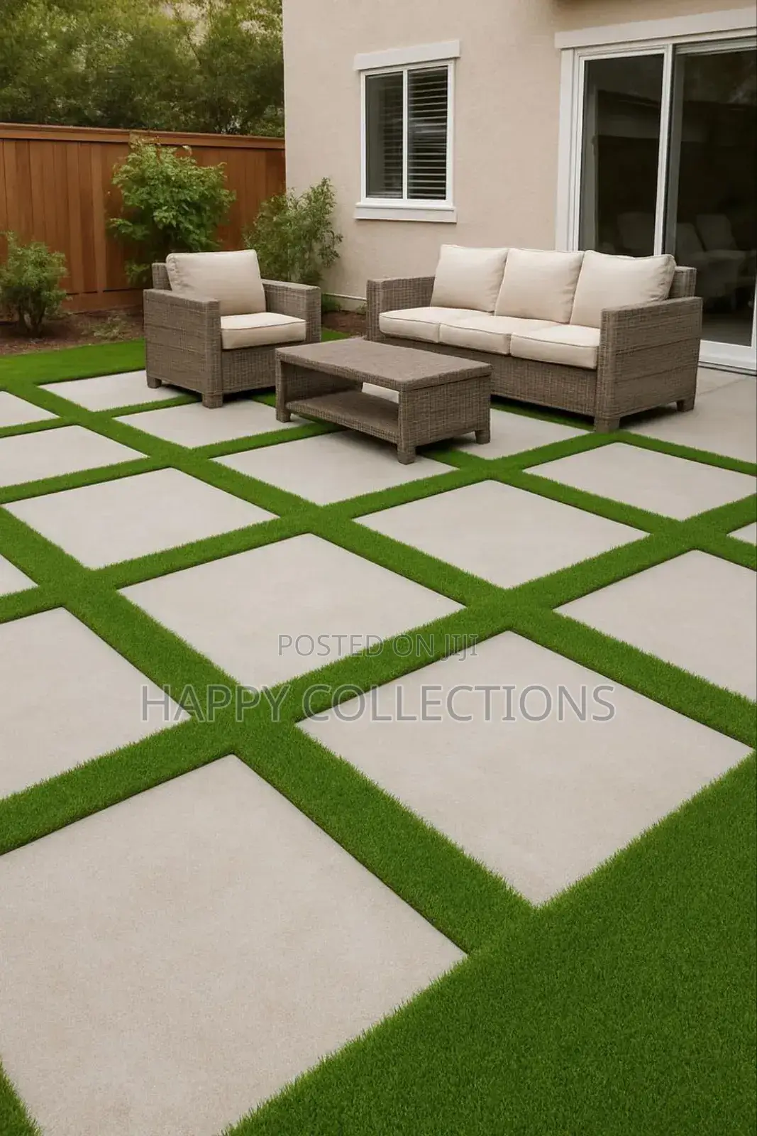 Turf Grass Carpet for Patio Area
