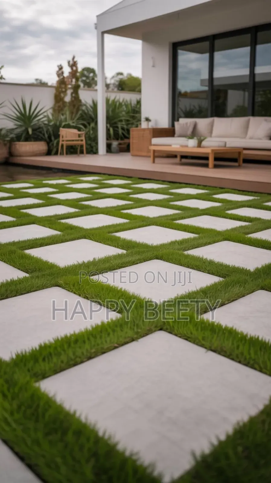 Turf Grass Carpet for Patio Area