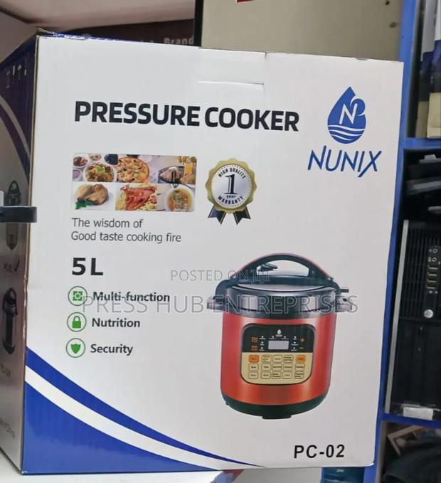 Nunix 5l Multi-Functional Electric Pressure Cooker,*