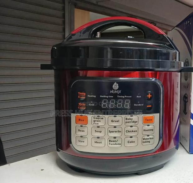 Nunix 5l Multi-Functional Electric Pressure Cooker,: - main view