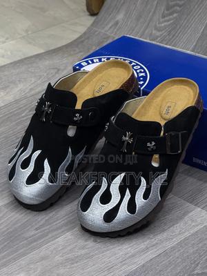 Flame X Chrome Hearts Clogs - main view