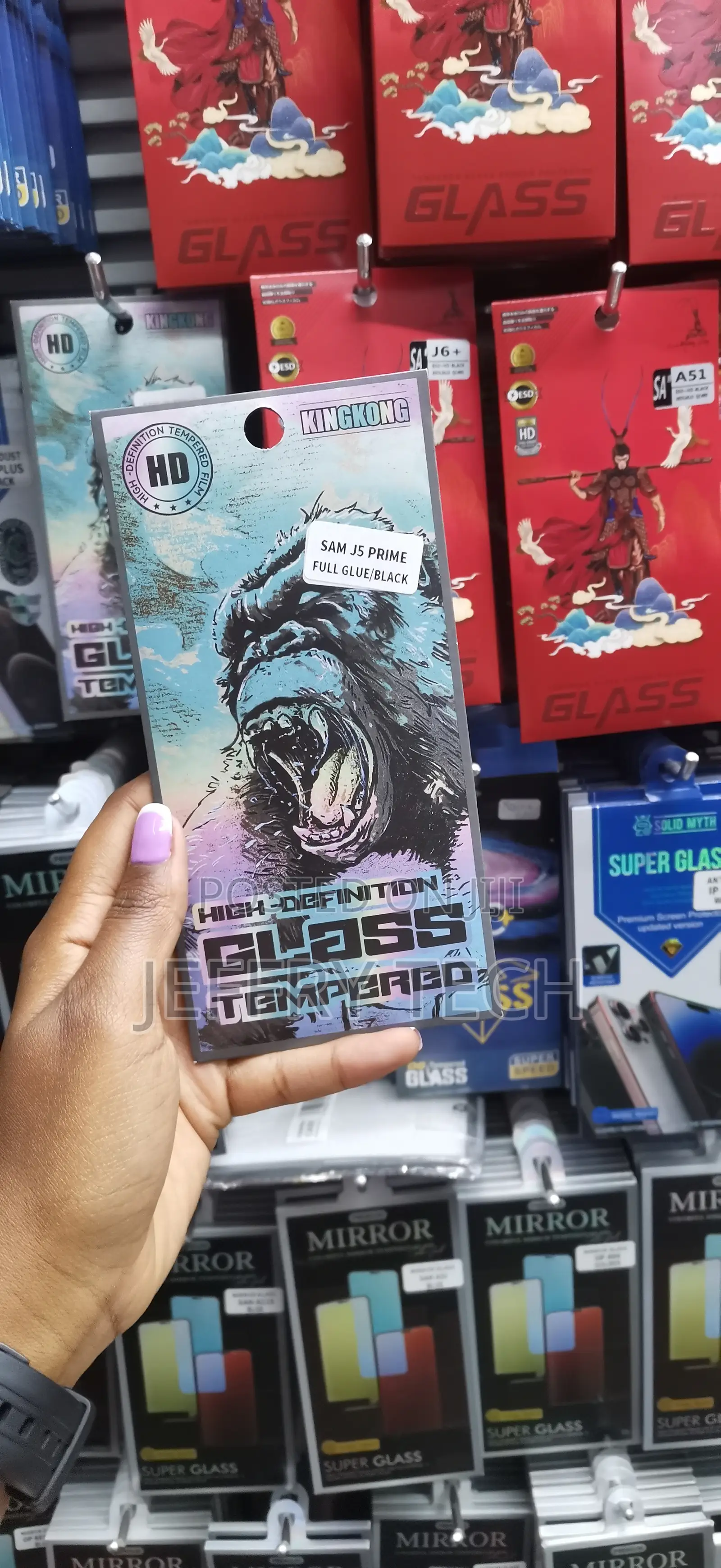 Tumeri Samsung J5 Prime - Tempered Glass Screen Protector