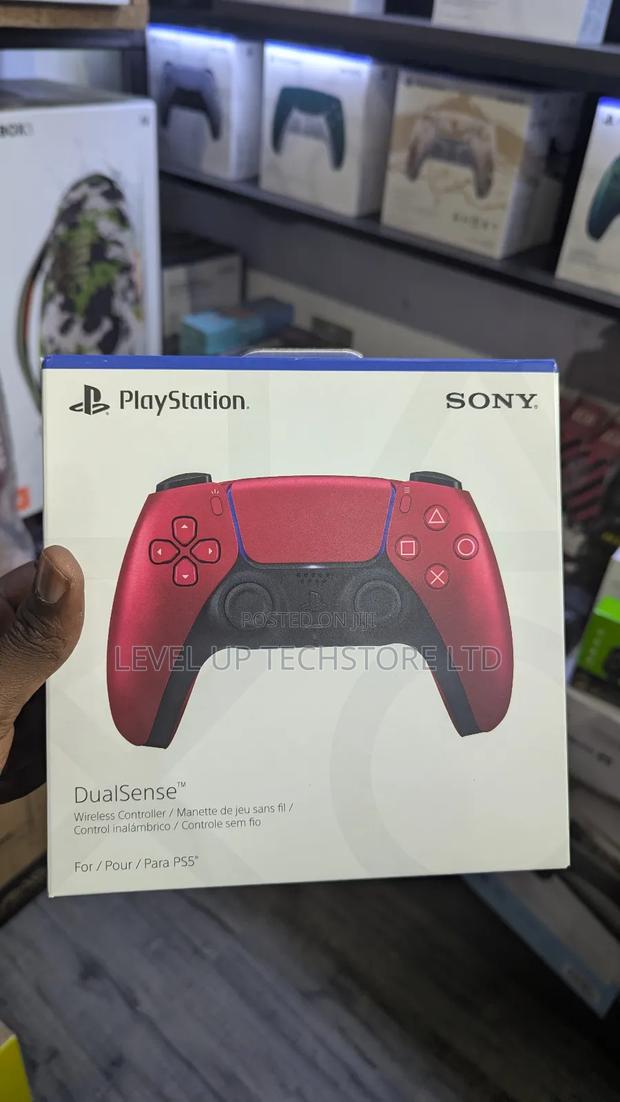 Ps5 Dualsense Wireless Controller – Volcanic Red - main view
