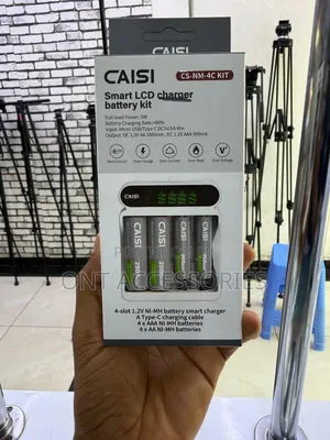 Caisi Aa/Aaa Smart LCD Battery Charger